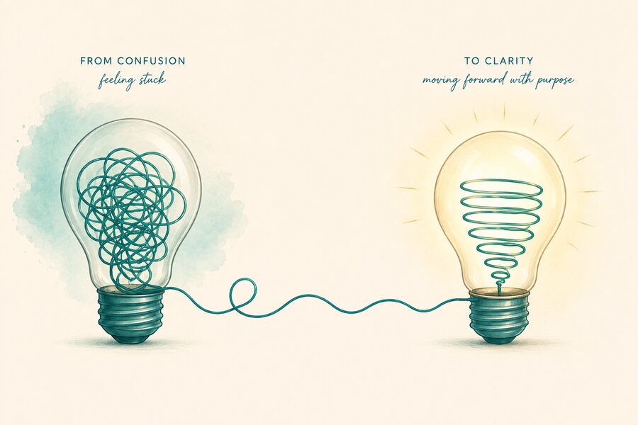 From overwhelmed to clear